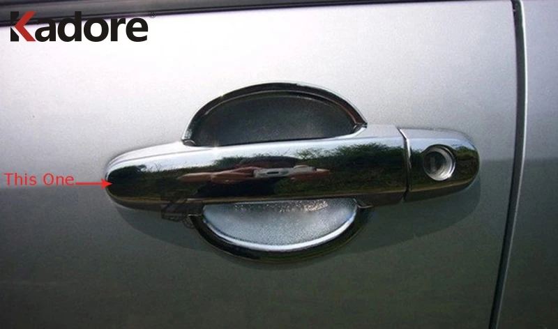 Хромированная крышка дверной ручки для Toyota Camry 2012 2013 2014 2015 декоративные внешние