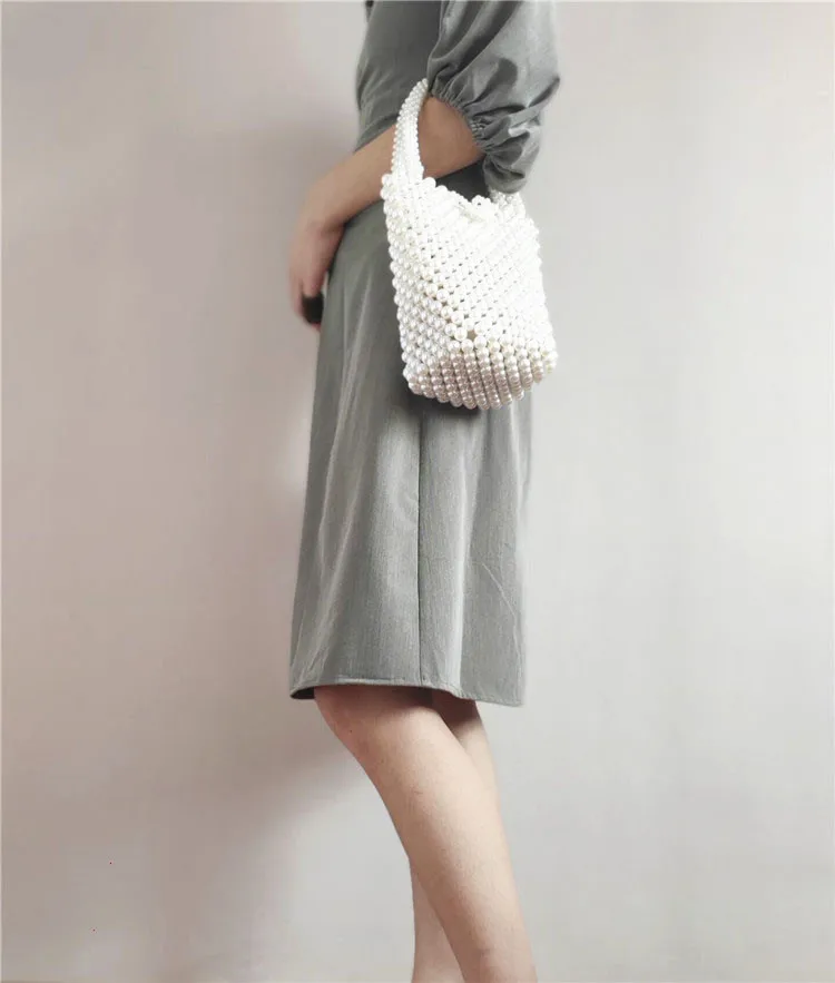 Женская вечерняя сумочка с жемчугом новый шикарный свадебный клатч бисером