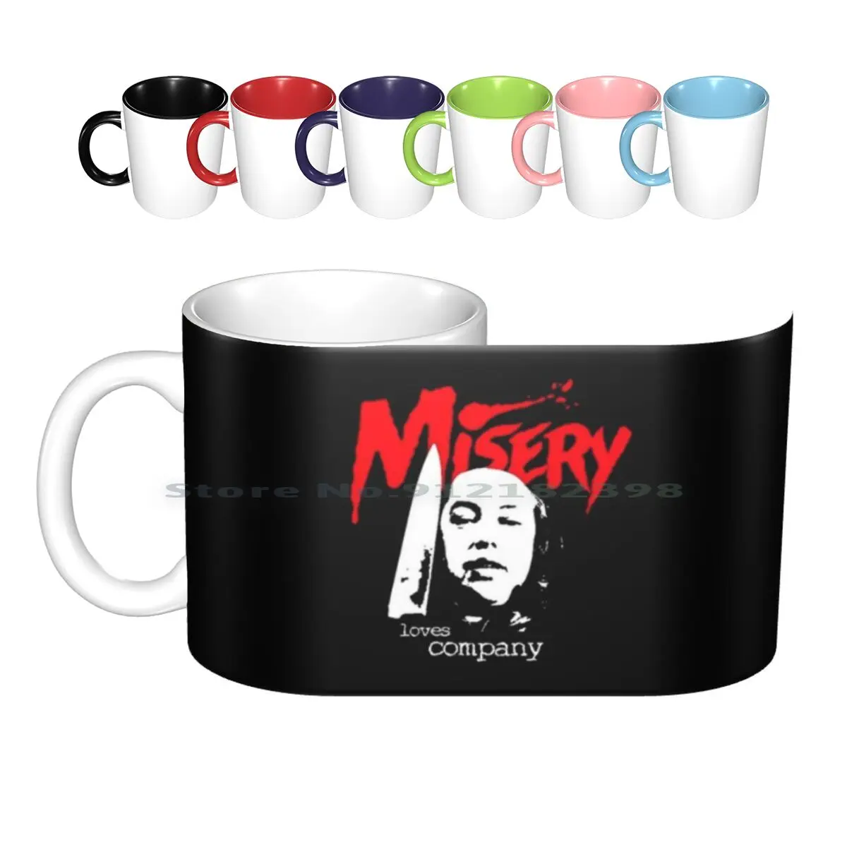 Керамические кружки для кофе чашки молока чая чашка Кэти Бейтс Стивен Кинг хорр