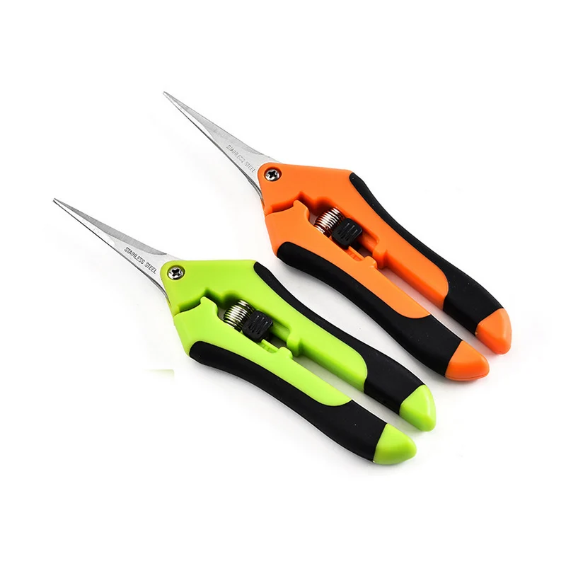 

Garden Pruning Shears Stainless Steel Pruning Tools Hand Pruner Cutter Grape Fruit Picking Weed Household Potted Branches Pruner