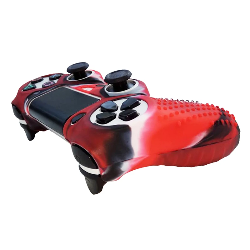 Anti Slip Silicone Protective Skin Case For Dualshock 4 PS4 DS4 Pro Slim Controller Cover Analog Grip | Электроника