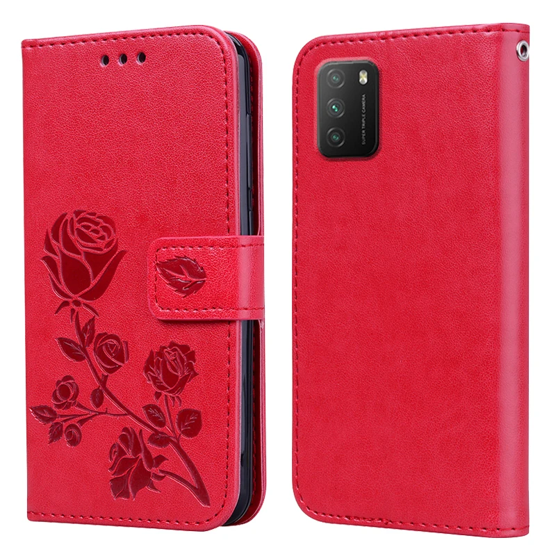 Кожаный чехол с откидной крышкой для Xiaomi Poco F2 X3 Pro из искусственной кожи