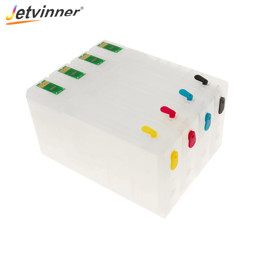 Jetvinner T7891 T7892 T7893 T7894 многоразовый картридж с чипом ARC для принтеров EPSON Pro WF 5110 5190 5620