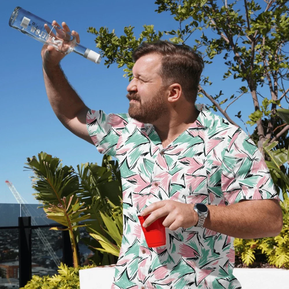 Костюм для косплея Джима хоппера из 3 очень странные дела гавайская рубашка