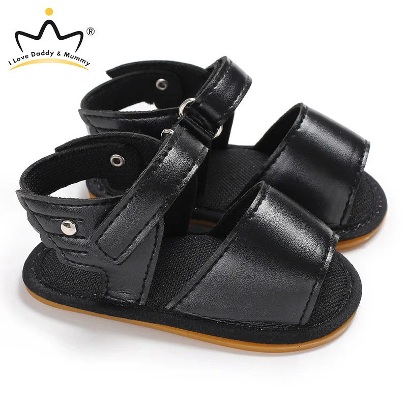 Летние детские сандалии однотонные с крыльями ангела из мягкой искусственной