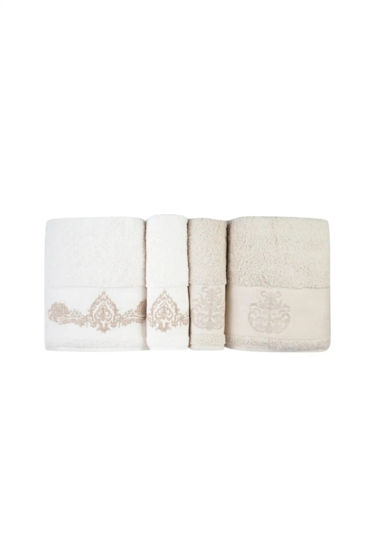 

Bath Towel Pure Soft Eldora New Offwhite beige set bath