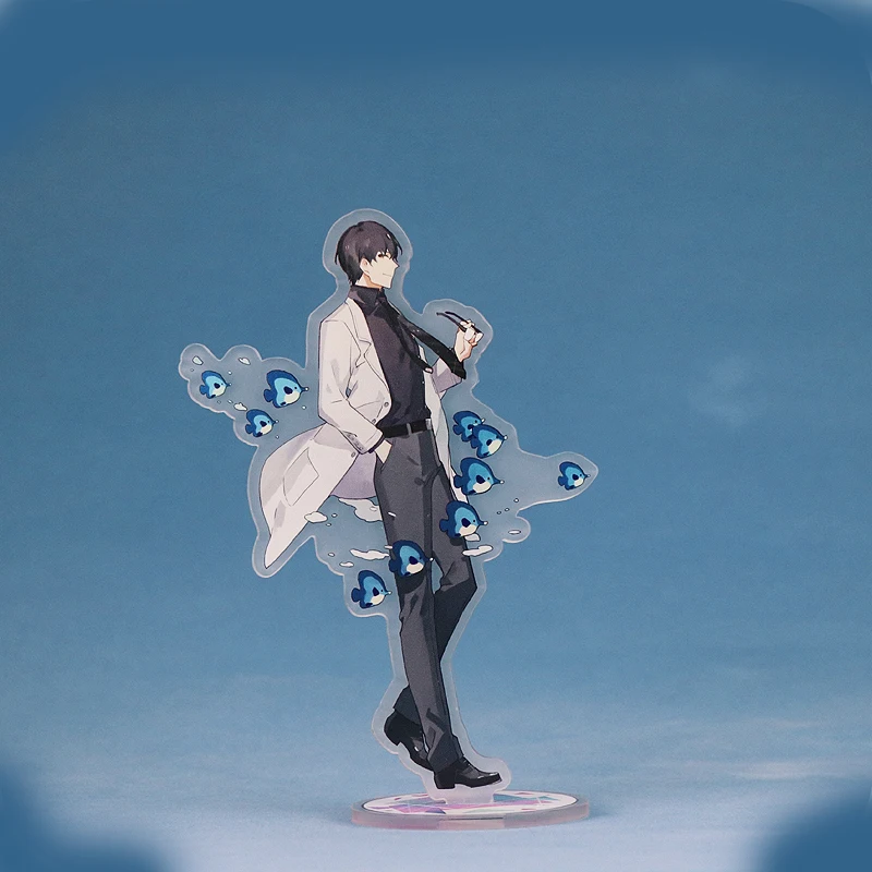 1 шт мультфильм Аниме Любовь и продюсер Бай Ци печатная фигурка на акриловой