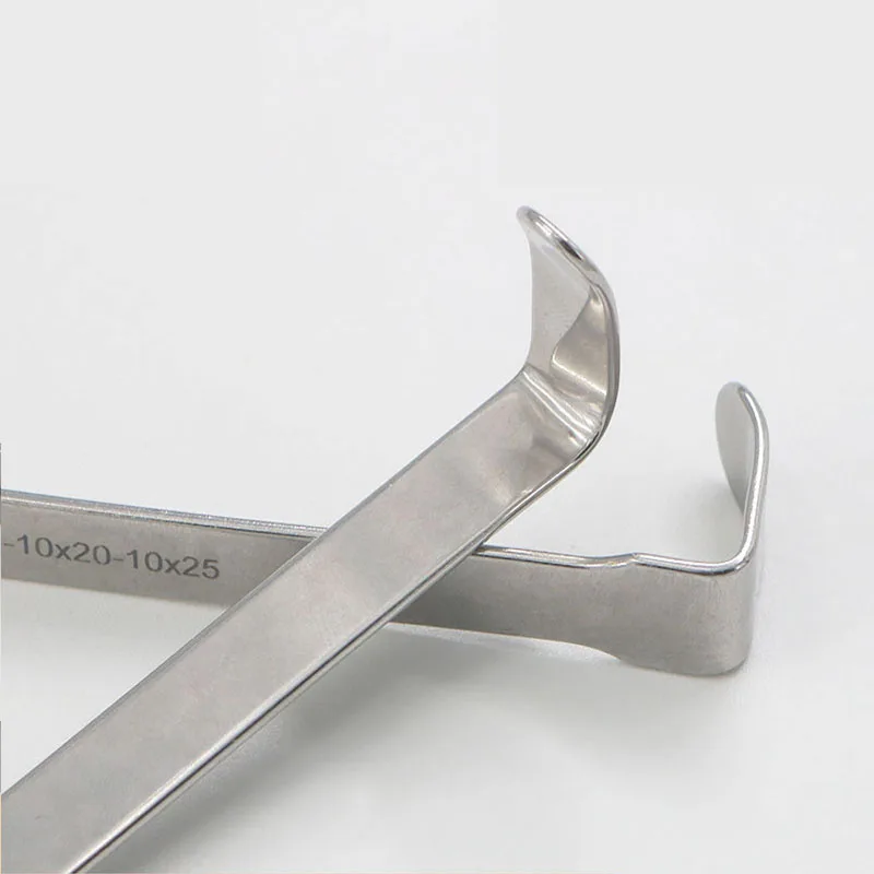 Ретрактор для щитовидной железы пластинчатый прямоугольный непористый