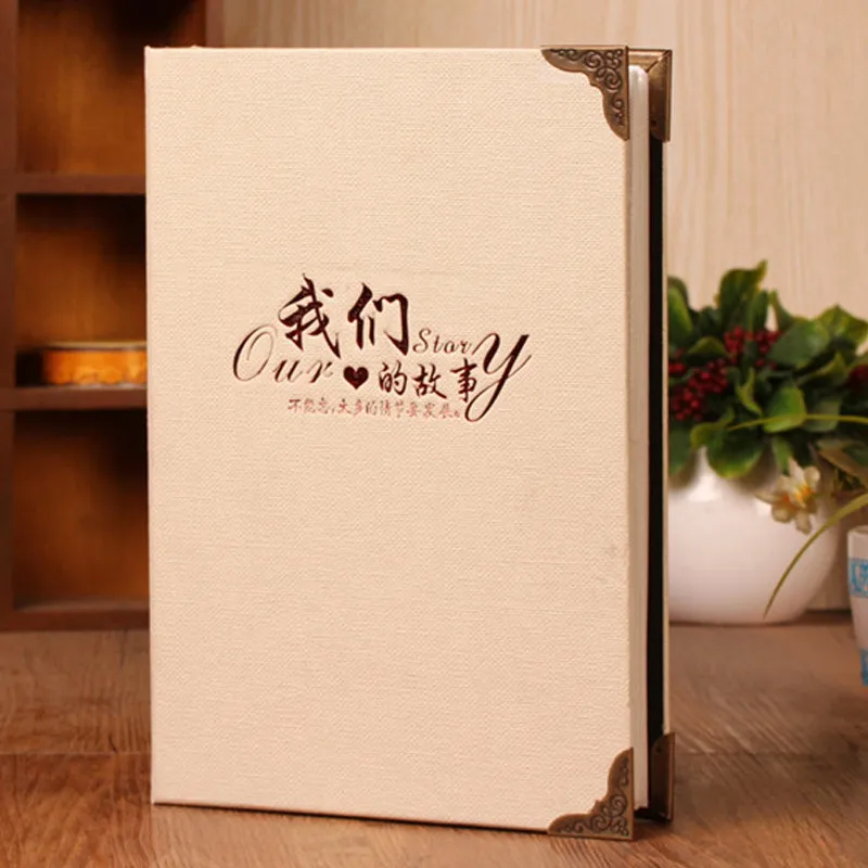 6 дюймов фотоальбом мультфильм Милая картинка рамка для хранения 200 листов