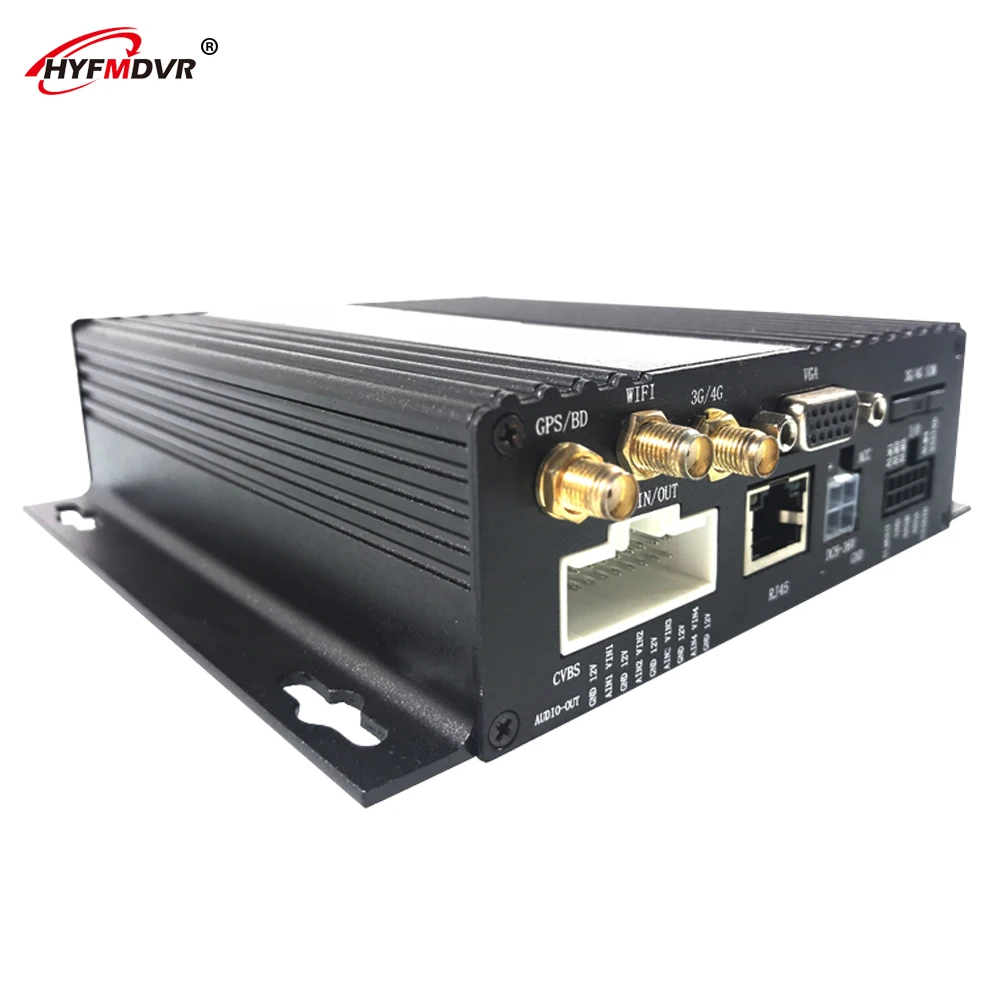 HYFMDVR оптовая продажа с фабрики 4G gps wifi MDVR 4 канала CMSV6 бесплатное программное