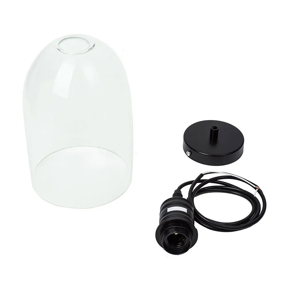 Лофт современный подвесной светильник стеклянный шар Кухонный Светильник