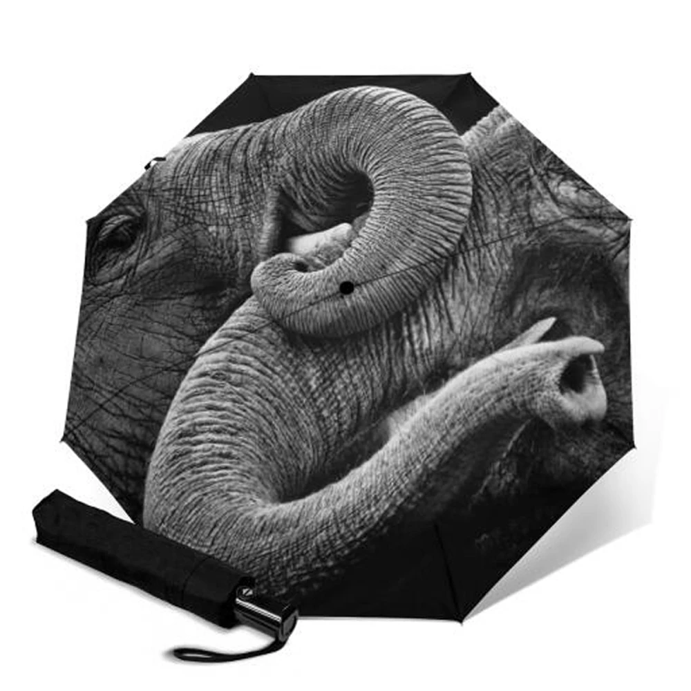 Полностью автоматические зонты тройного сложения прочные красочные