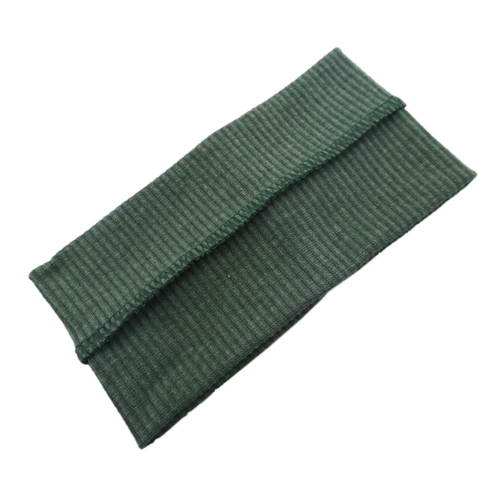 Женский широкий вязаный головной убор 9 см однотонный простой Джокер эластичный