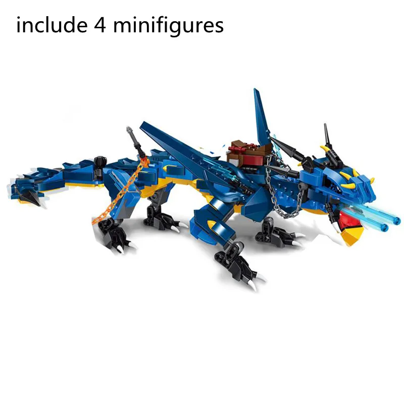 

Совместимый ниндзя летающий дракон мальчик друзья строительные блоки кирпичи игрушки Детская модель Рождественский подарок на день рожде...