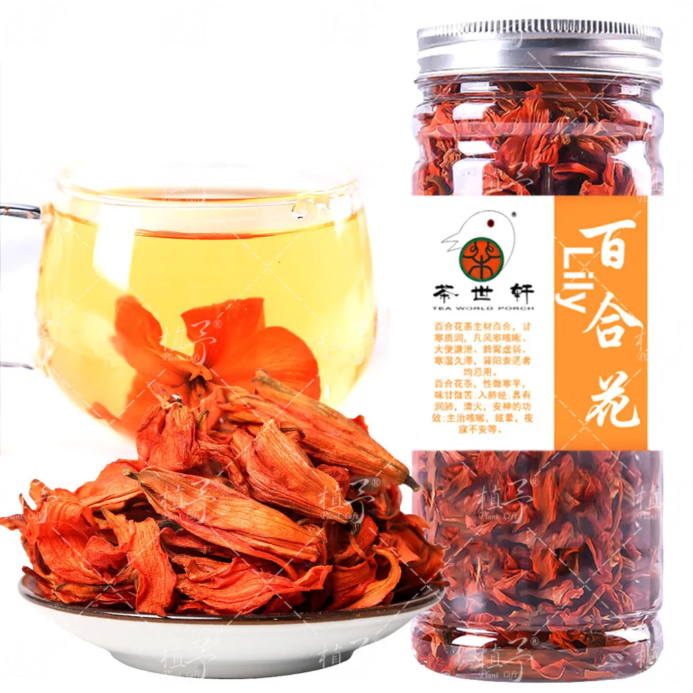 

35g Premium Lilies Lungs Cough,Relieve A Cough, Improving Sleep Pure Natural Lily Health Flower Skin Care Mask Raw Material Tea
