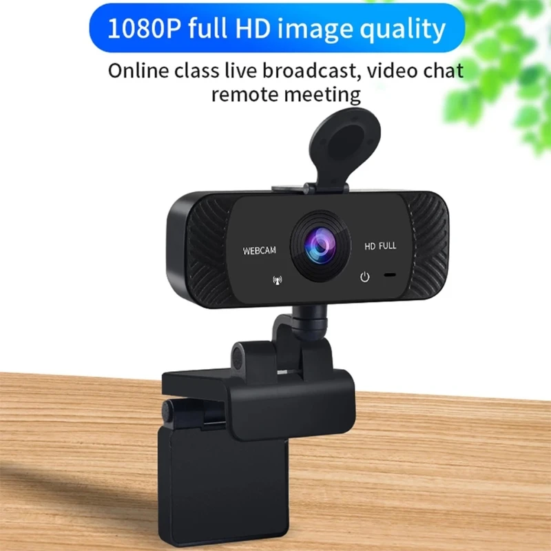 

Веб-камера высокой четкости 1080P со встроенным микрофоном, USB 2,0