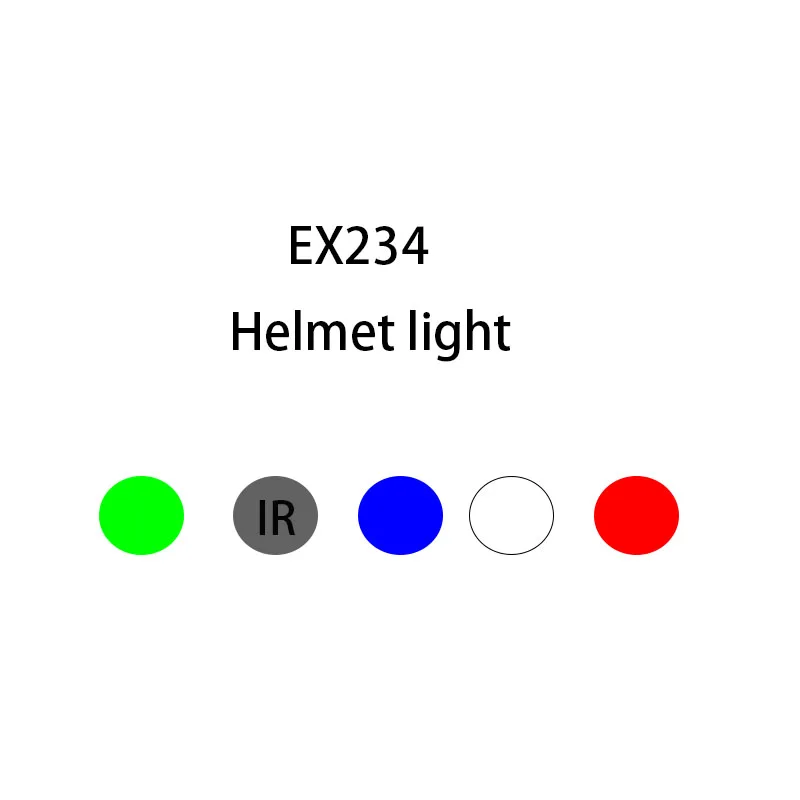 Элемент Шлем светильник водонепроницаемый липучка на оборотной стороне