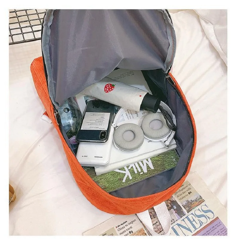 Школьный рюкзак Вельветовая сумка | Багаж и сумки