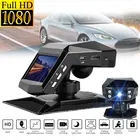 1080P Full HD Автомобильный видеорегистратор Вождение автомобиля видео Регистраторы DVR 170  Широкий формат настольного типа центральной консоли Портативный Регистраторы потоковый медиа