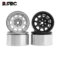 rs rc 2 2 aluminum alloy beadlock wheel rim 2 2tires for 110 rc crawler axial scx10 90046 axi03007 trx4 bronco