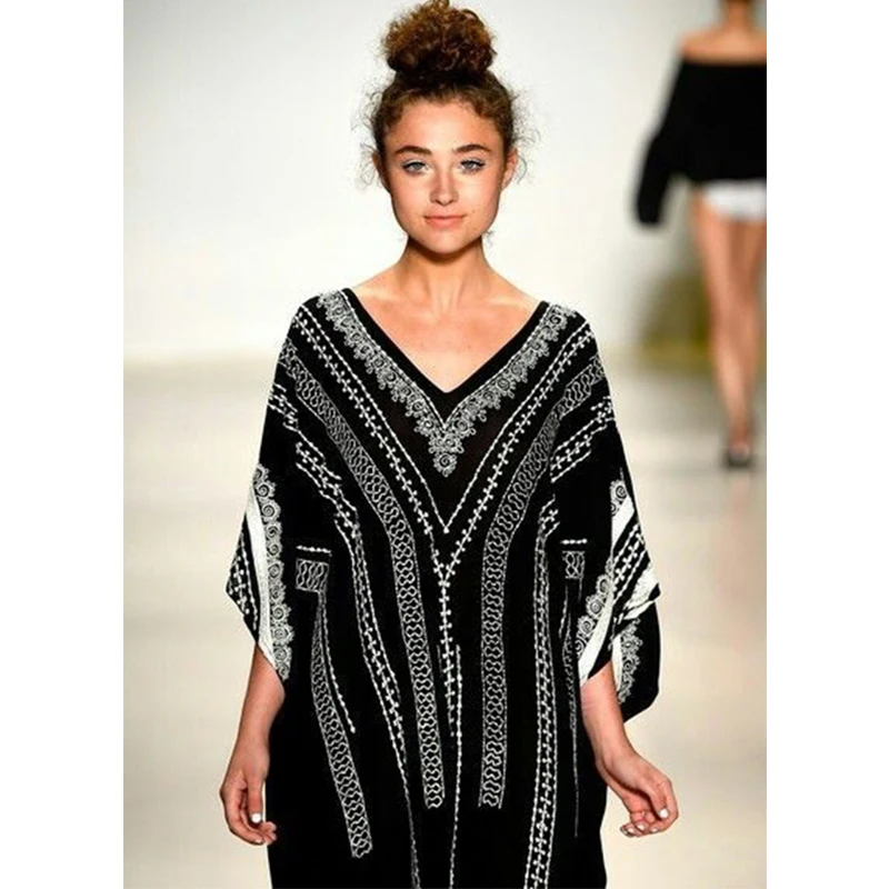 

2021 Beach Cover up Kaftans Sarong Bathing Suit Cover ups Beach Pareos Swimsuit Cover up Womens Swim Wear Beach Tunic