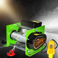 220v380v portable small winch crane household electric winch construction decoration wire rope hoist 30m 4006008001000kg
