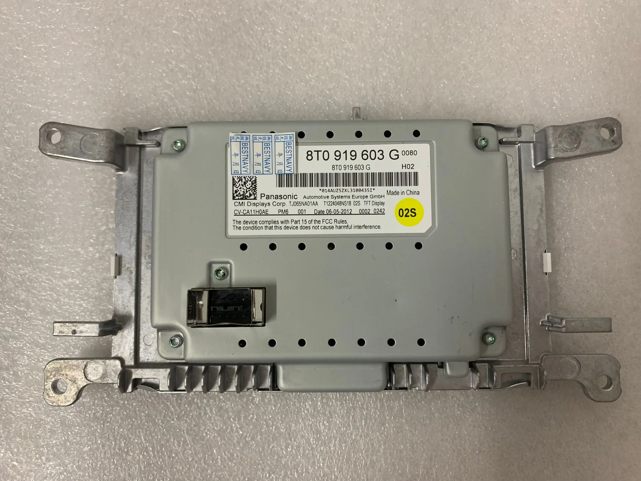 Бесплатная доставка TFT-дисплей Matsushita 8T0 919 603G 8T0919603G мини-экран дисплея для AUDIA4L A5 Q5