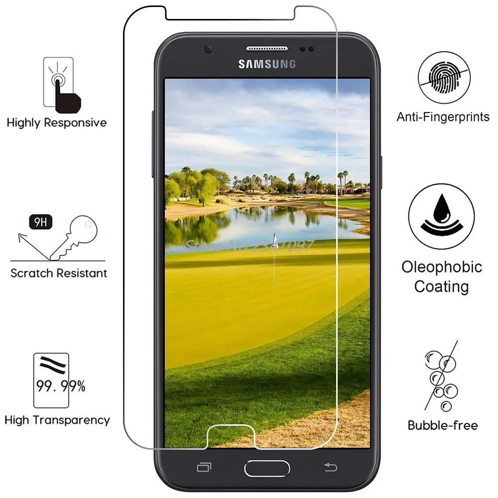 9H 2.5D Закаленное стекло для SAMSUNG Galaxy J7 2018 J737/J7 V/J7 Refine /J7 Crown Star/J7 Aero Защитная пленка
