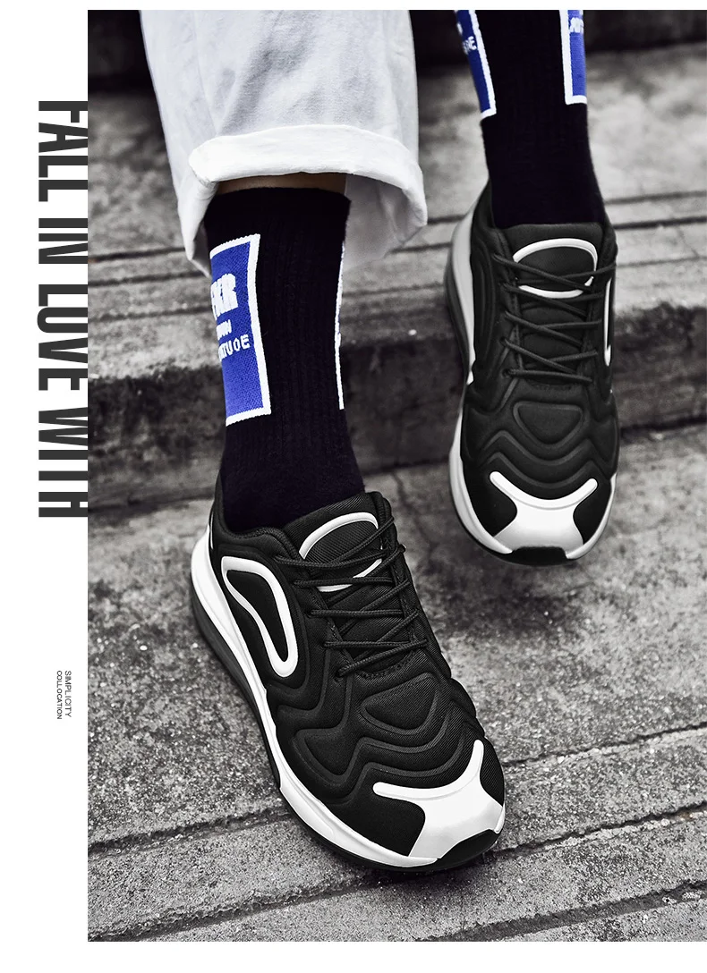 VESONAL Brand New Fashion Shoes Men Casual Sheos For Adult Autumn Comfort Male Footwear lightweight Air Cushion Man Shoes