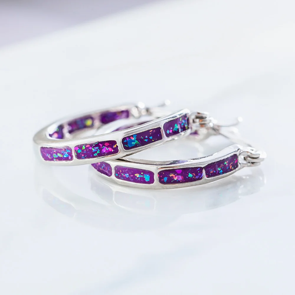 1 пара 2020 Новая мода женские чакра нержавеющая сталь серьги-кольца Стад Серьги