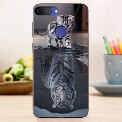 Для Alcatel 1S чехол роскошный чехол из ТПУ и силикона чехол s Телефон задняя крышка для Alcatel 1S Funda Coque - Цвет: 1