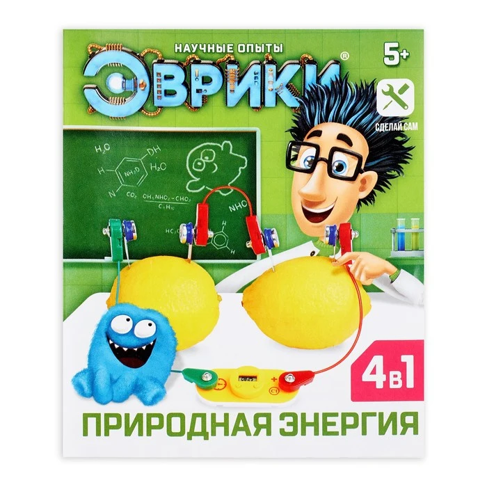 Электронный конструктор Природная энергия 4 в 1 | Игрушки и хобби