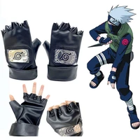 anime naruto gloves action figure cosplay accessories ninja uchiha kakashi glove mittens pu costume arms prop apparel cool toys