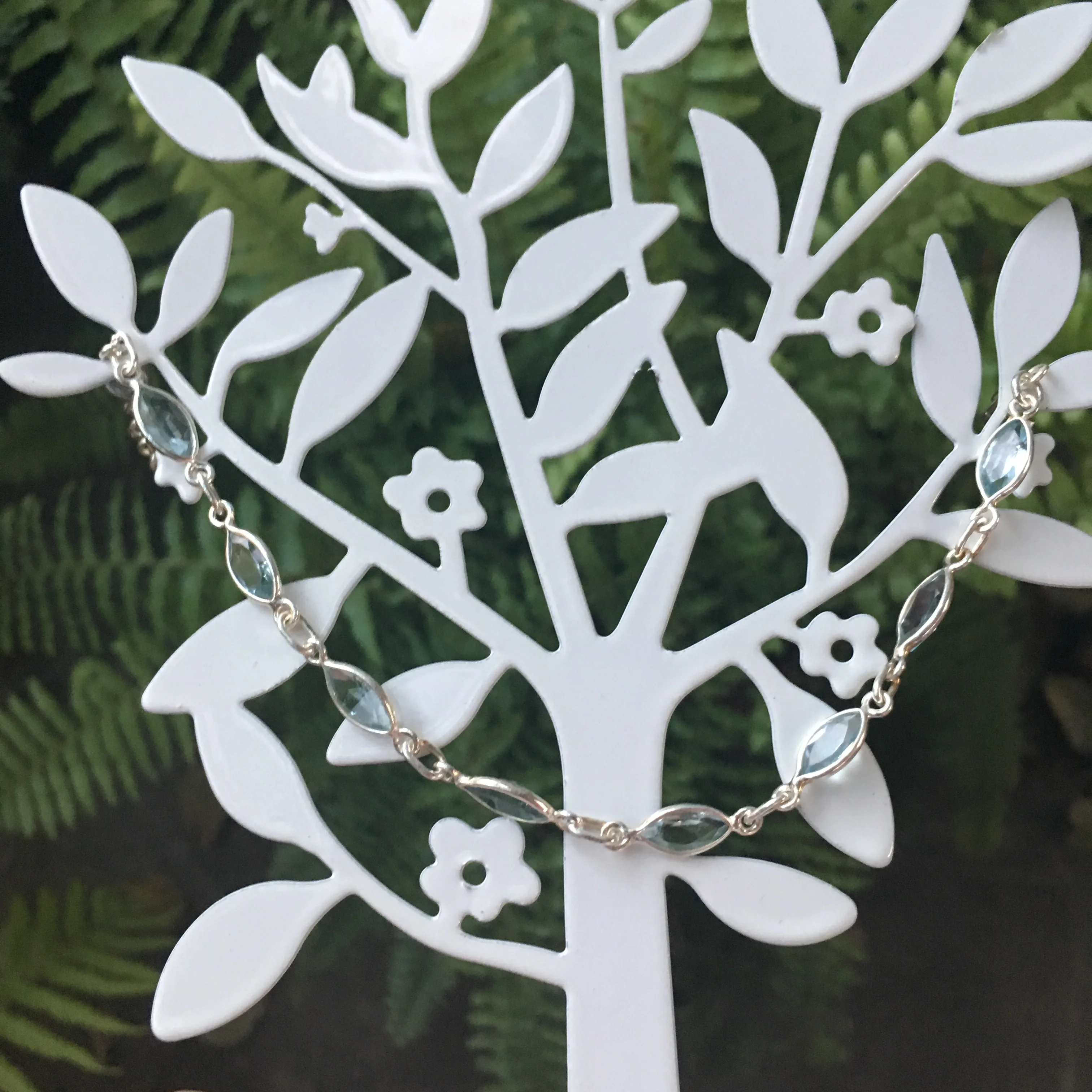 Chanti международных фантазийный крой голубой топаз потрясающий браслет 20 1 см 6