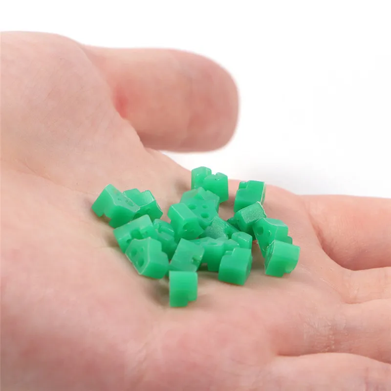 40 шт./компл. силиконовые зеленые стоматологические дополнительные клиновидные