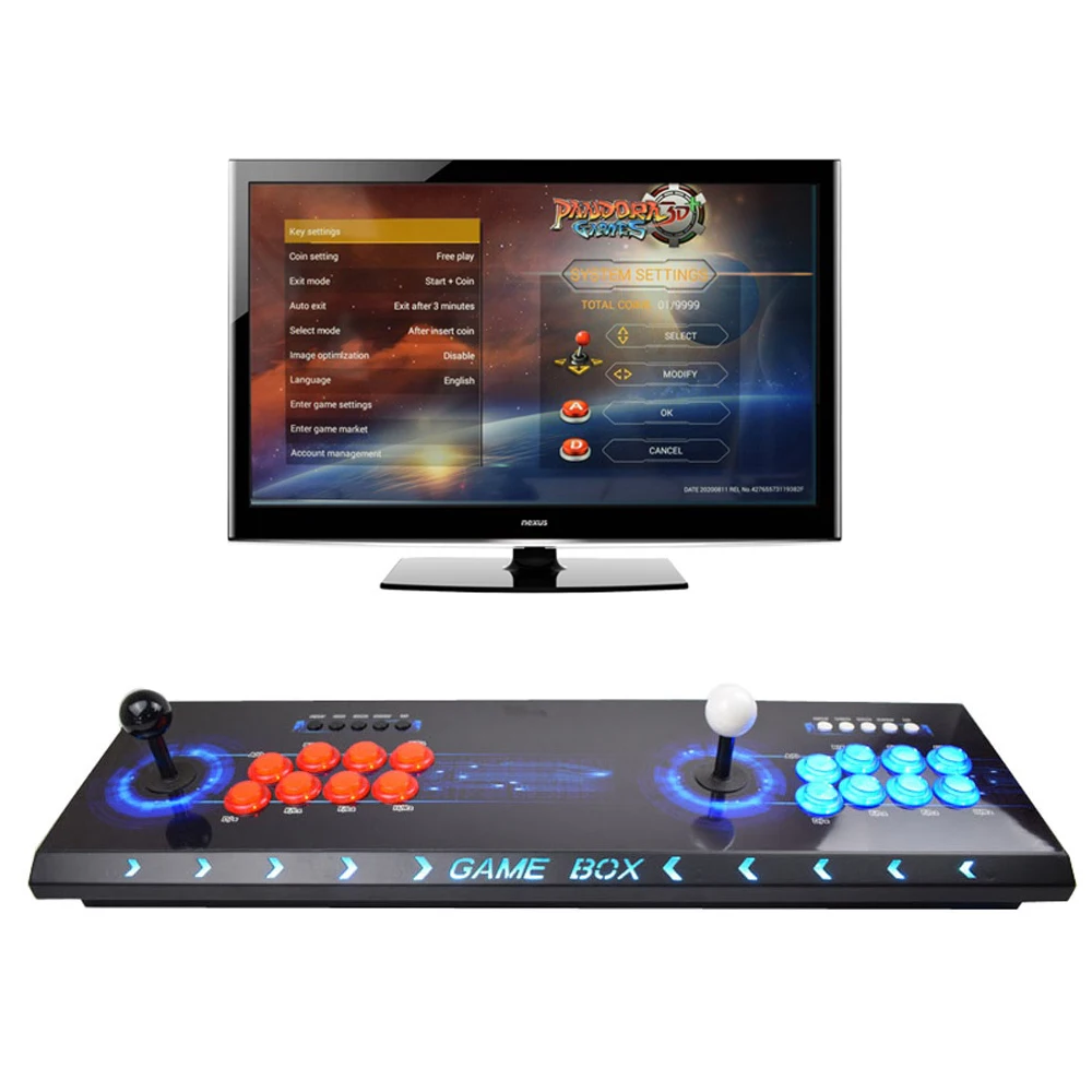 

2021 year best new Double controller game arcade console VGA and HIDM output