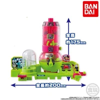 bandai genuine candy toy kamen rider ex aid players castle combination gacha machine assembled action figure ornament toys