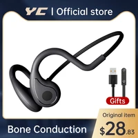 for xiaomi sony wireless earphone bone conduction bluetooth 5 0 headphones handfree sports stereo mp3 ip66 waterproof headsets