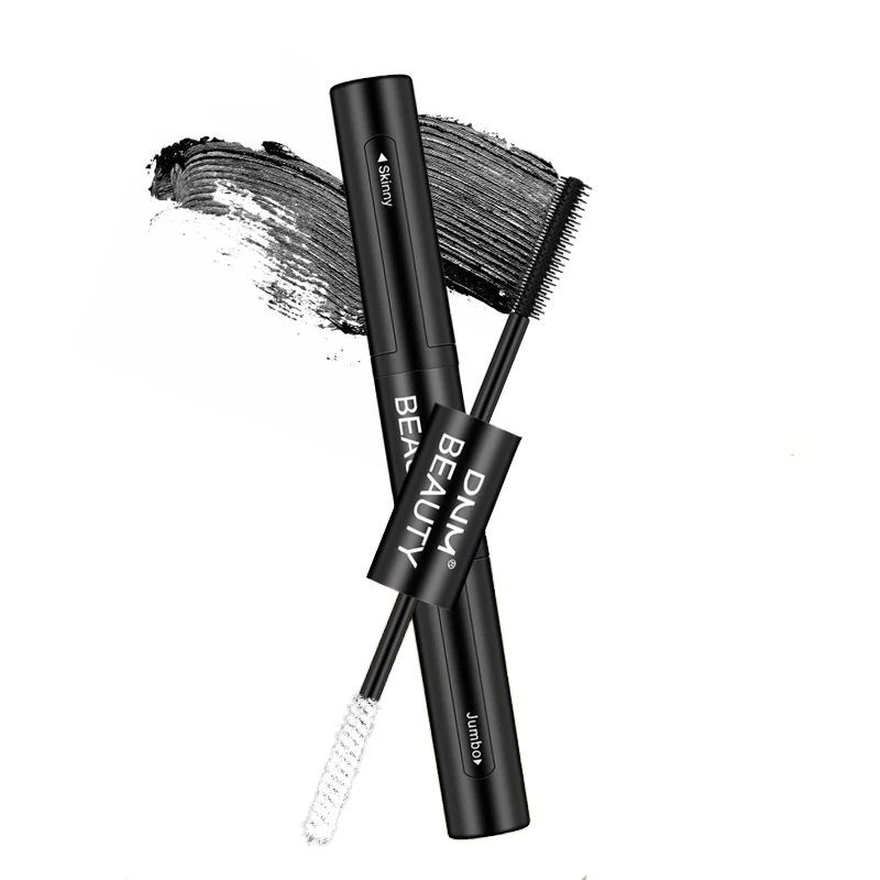 DNM 1 шт. черный шелк 4D Двойная Тушь для ресниц прививка рост водостойкая длинная