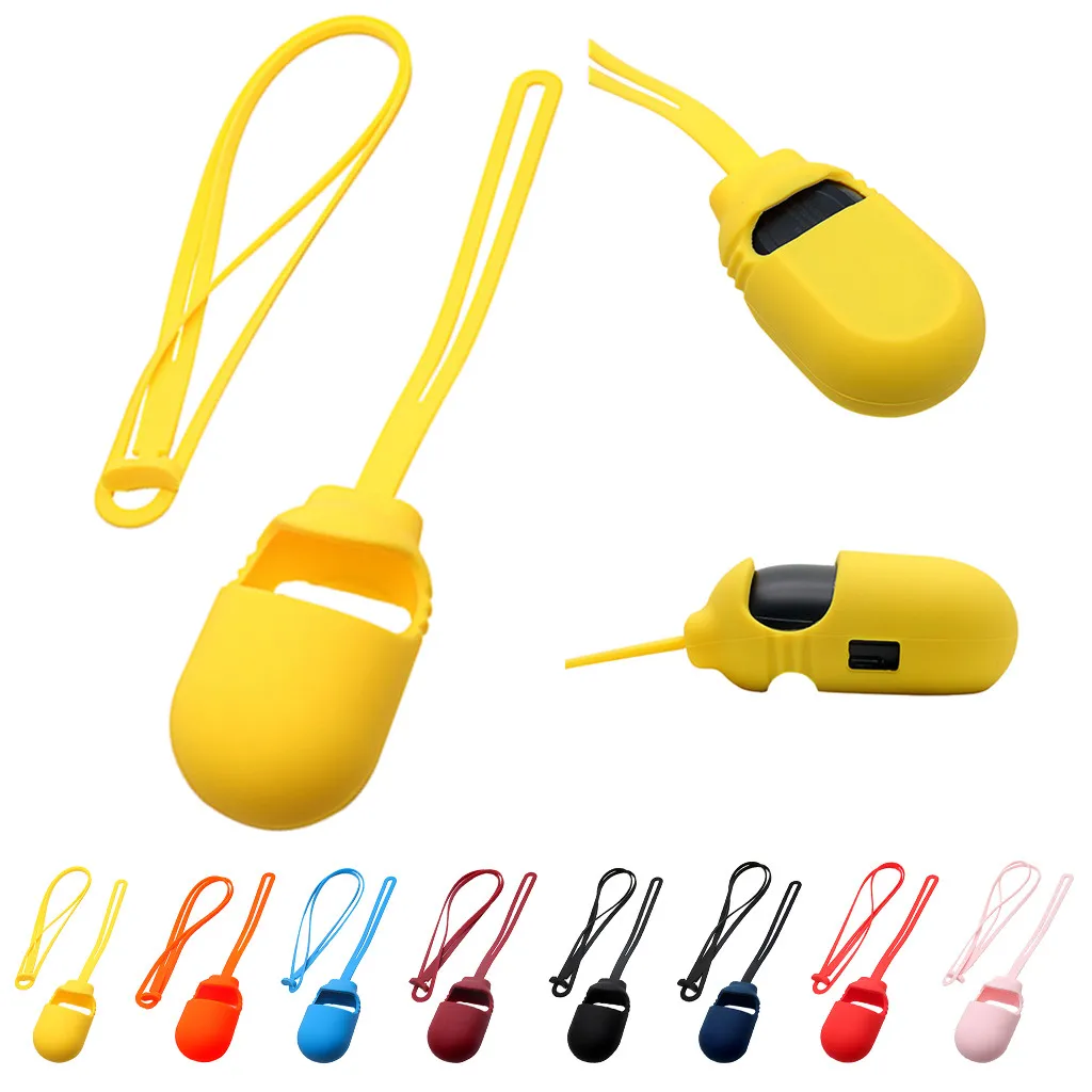 Силиконовый чехол с веревкой для беспроводных Bluetooth наушников Samsung Galaxy Buds