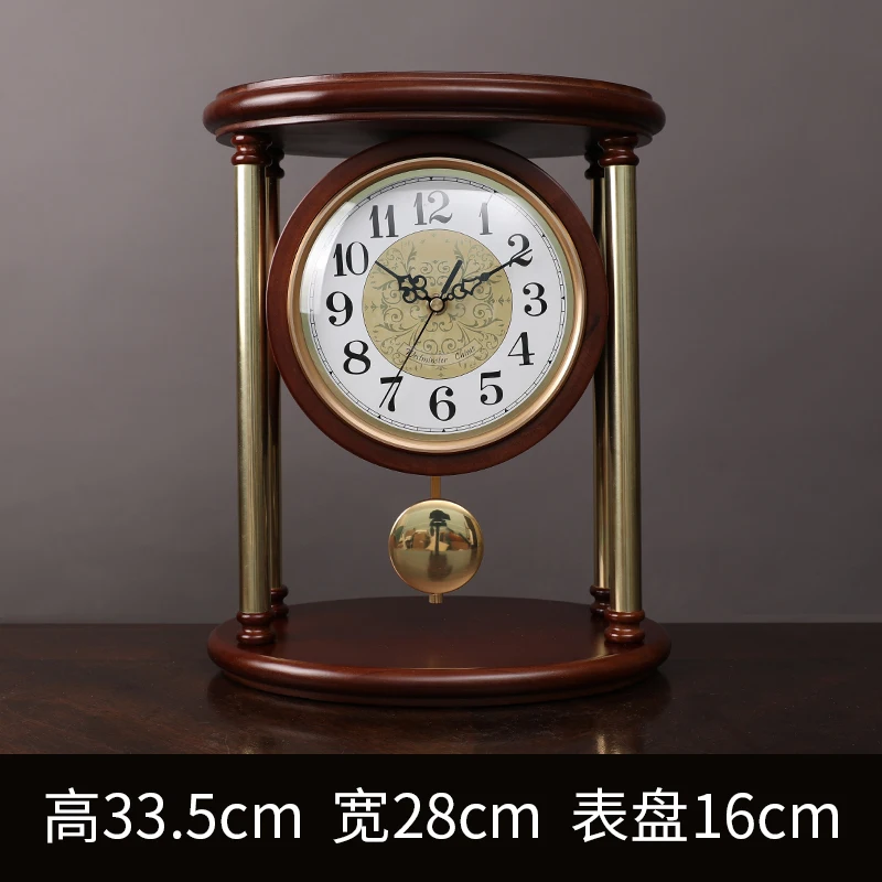 

Luxury Fashion Creative Table Clock Creative Bedroom Digital Retro Table Clock Living Room Reloj De Mesa Simple Clock BA60ZZ