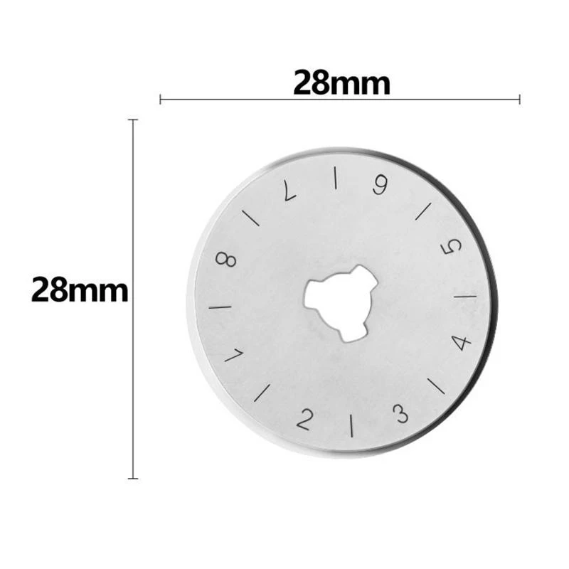 Вращающийся резак с титановым покрытием лоскутный для ткани бумаги волоконной