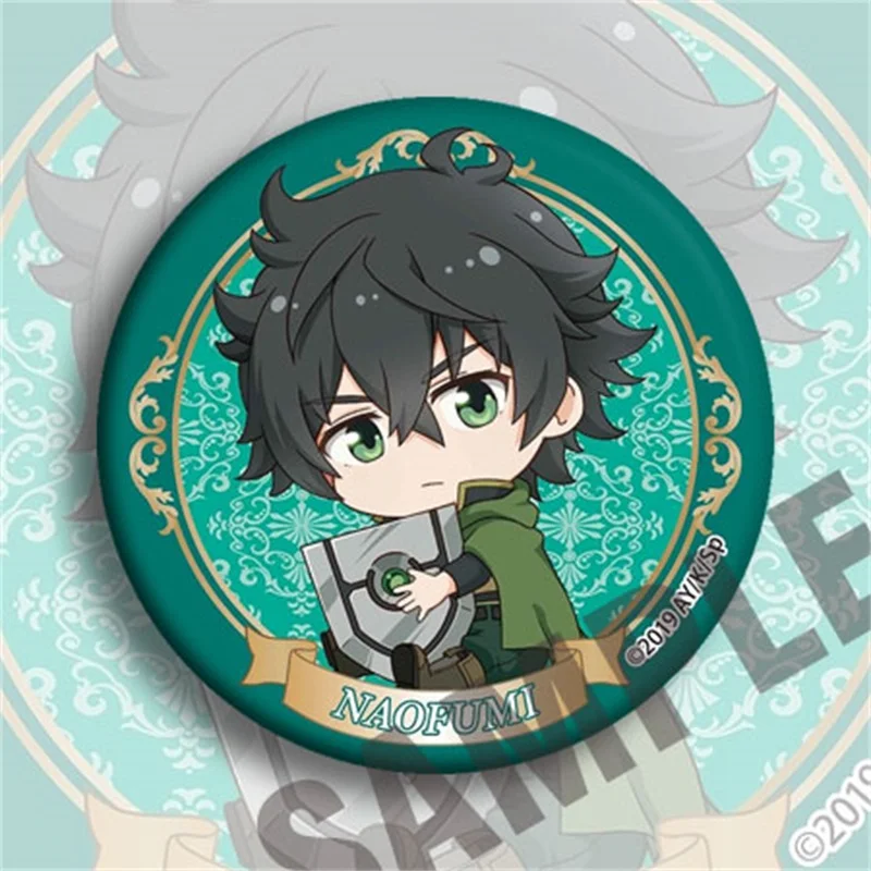 Брошь значок с героем из аниме Восхождение щита| |