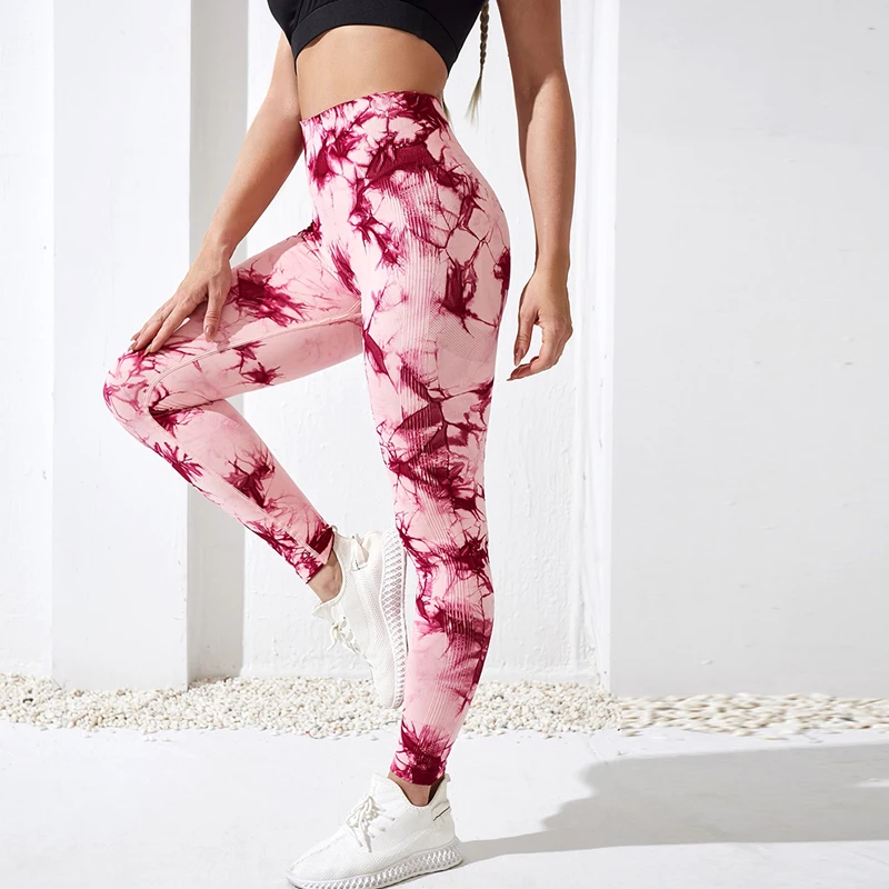 

Women Gym Yoga Seamless Pants Sports Clothes Stretchy High Waist Athletic Exercise Fitness Leggings Activewear