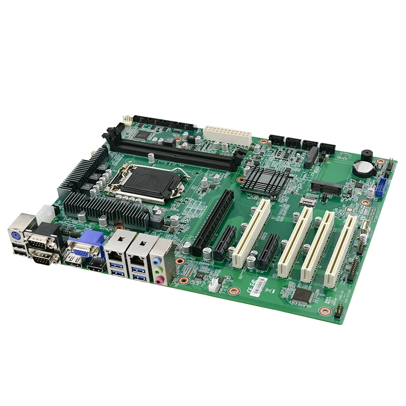 EAMB-1592 LGA1151 sup 8/9 поколение процессор 2LAN VGA DP HDMI 6COM PCIE MINIPCIE LPT ATX материнская плата |
