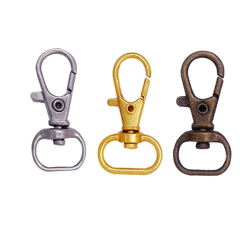 20 шт. Ретро Застежка-карабин антикварная серебряная сумка для багажа Пряжка