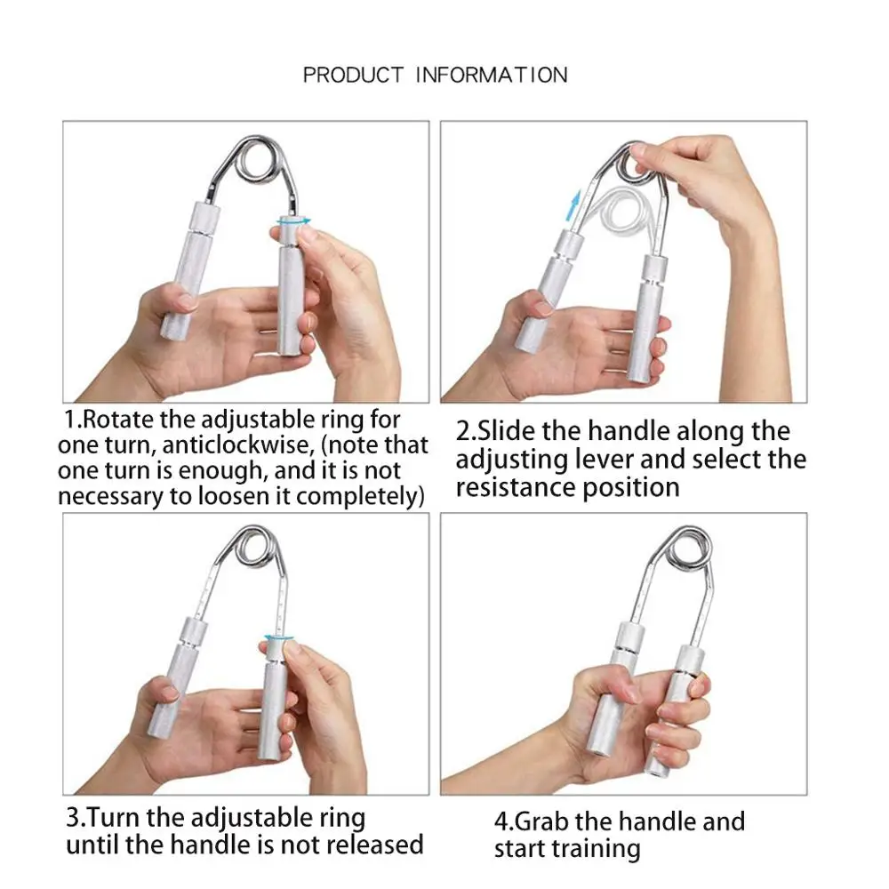 50 150 фунтов рукоятка усилитель Регулируемый Сопротивление Тренажер для рук
