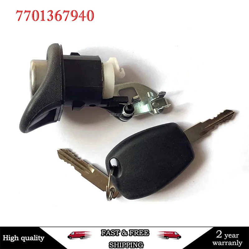 Для DACIA RENAULT LOGAN SANDERO Задняя Крышка багажника с двумя ключами 7701367940|Замки и