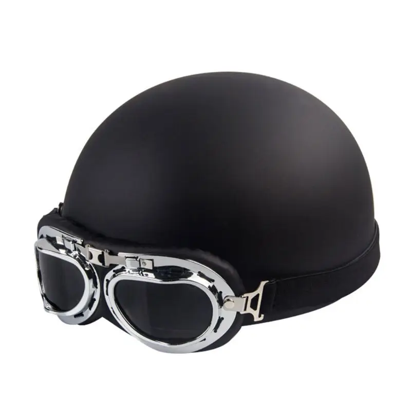 

2020 New Vintage Motorcycle Riding Half Helmet Open Face Windproof Unisex Motorbike Road