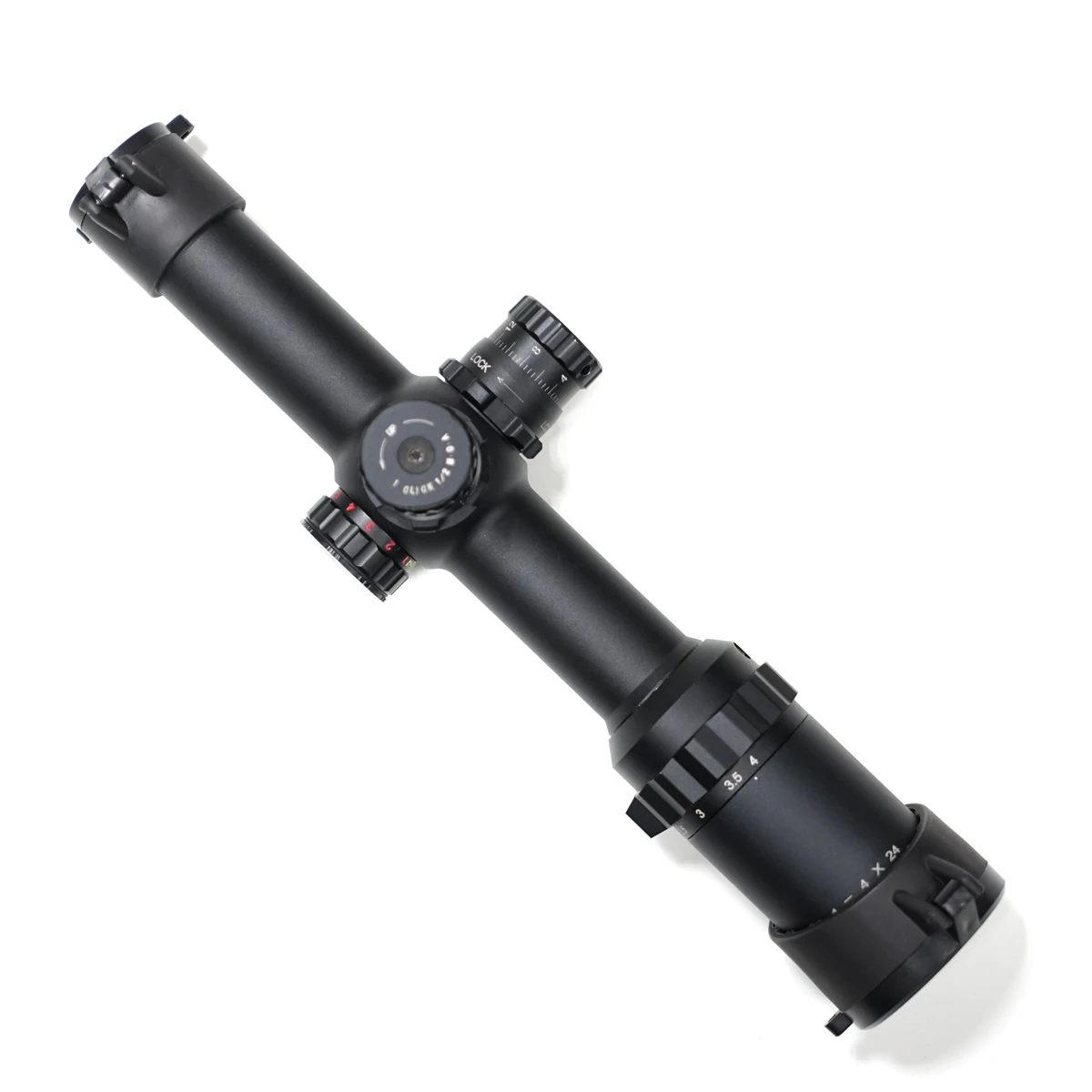 SKWoptics 1-4x24 Охотничья винтовка прицел M4 AR15 прицел длинный глаз рельеф 30 мм тактические оптические прицелы